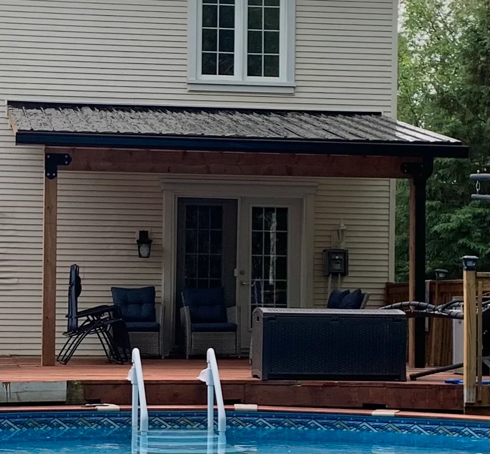 Réalisation patio — Toit Tech Expert 2010